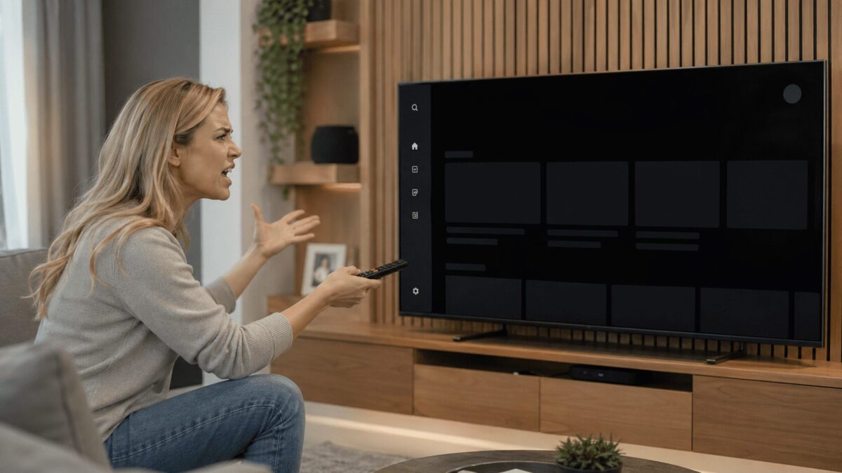 TV Samsung com tela preta nos apps? Veja o que fazer Entenda as causas mais comuns e veja soluções simples antes de trocar sua televisão