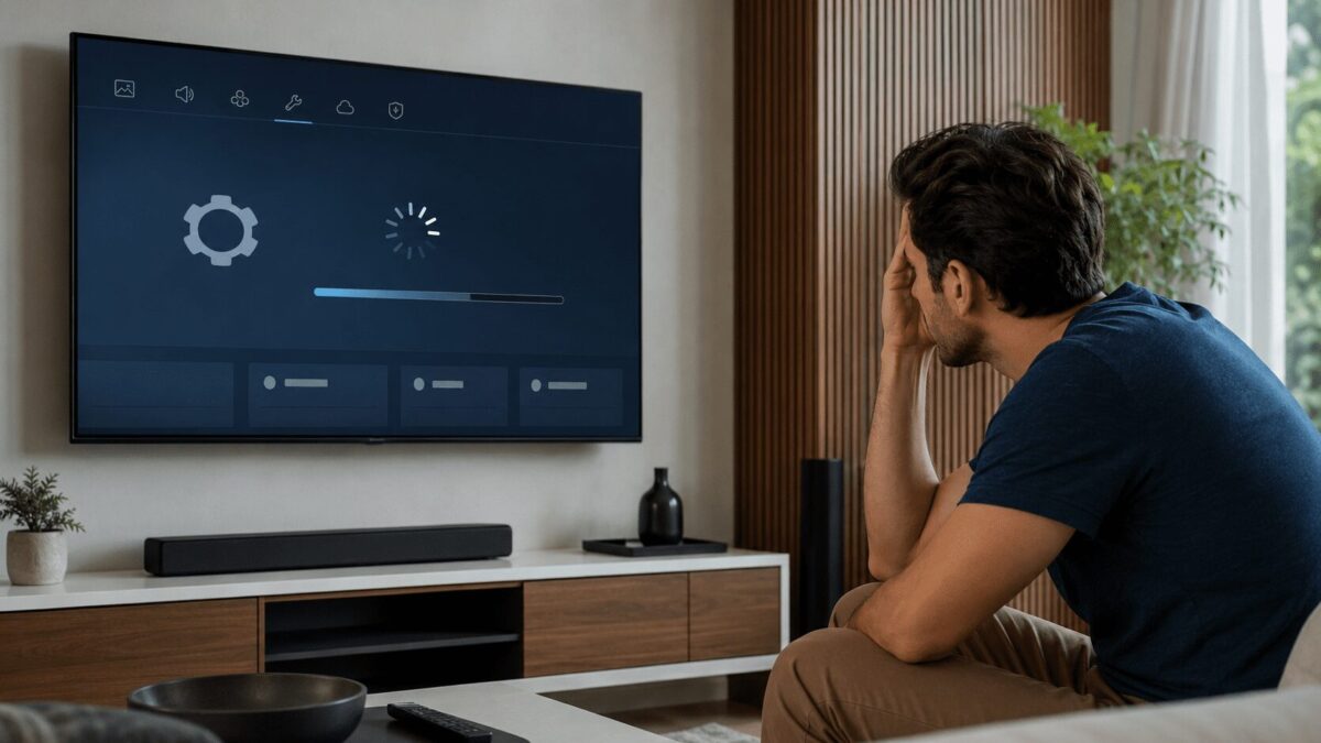 Smart TV TCL não atualiza? Veja o que pode estar bloqueando Entenda por que a atualização trava, não aparece ou dá erro na sua TV