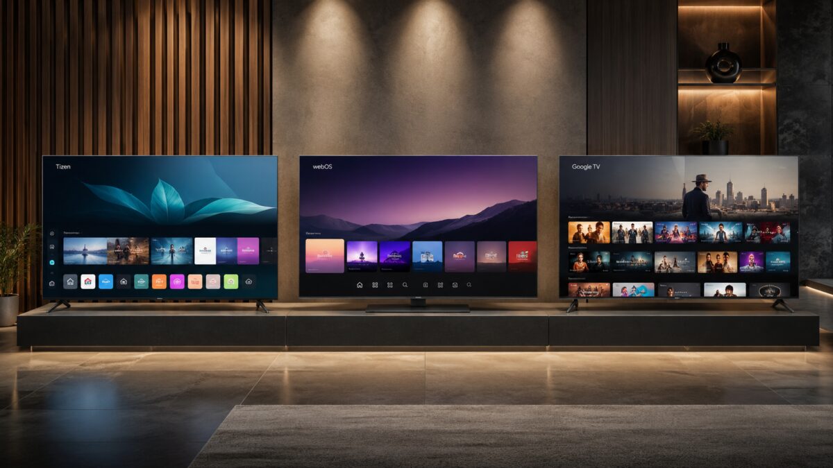 Tizen, webOS ou Google TV: qual sistema trava menos? Compare Tizen, webOS e Google TV e veja qual sistema de Smart TV tende a travar menos no uso real com apps e streaming.