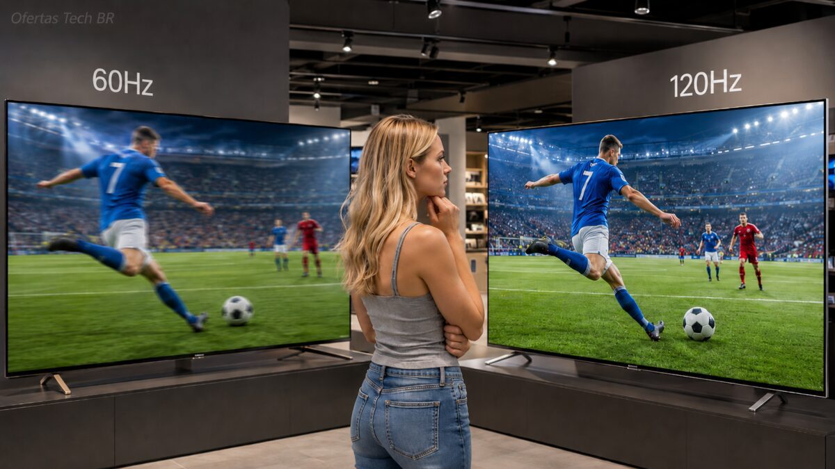 SMART TV: 60Hz ou 120Hz, entenda sem complicação Entenda quando a taxa de atualização faz diferença em filmes, futebol, streaming e videogame