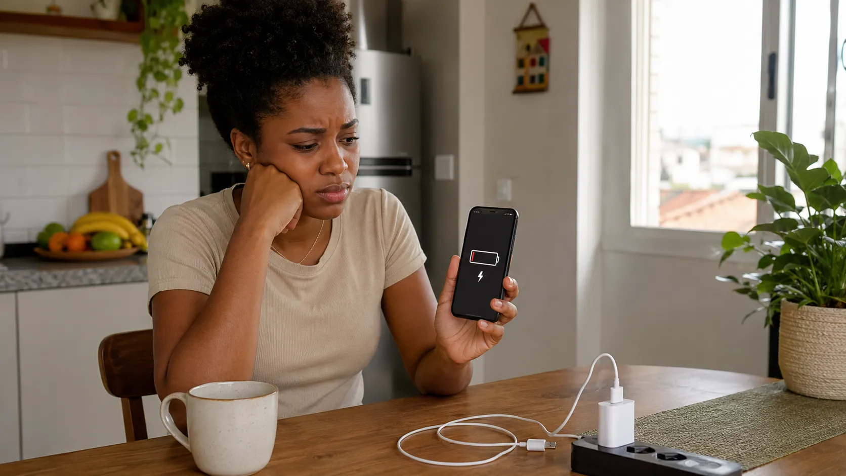 Bateria cai do nada no celular? Veja 5 ajustes que podem ajudar Veja o que testar quando a porcentagem despenca sem explicação.